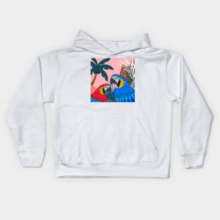 MACAW PARADISE Kids Hoodie